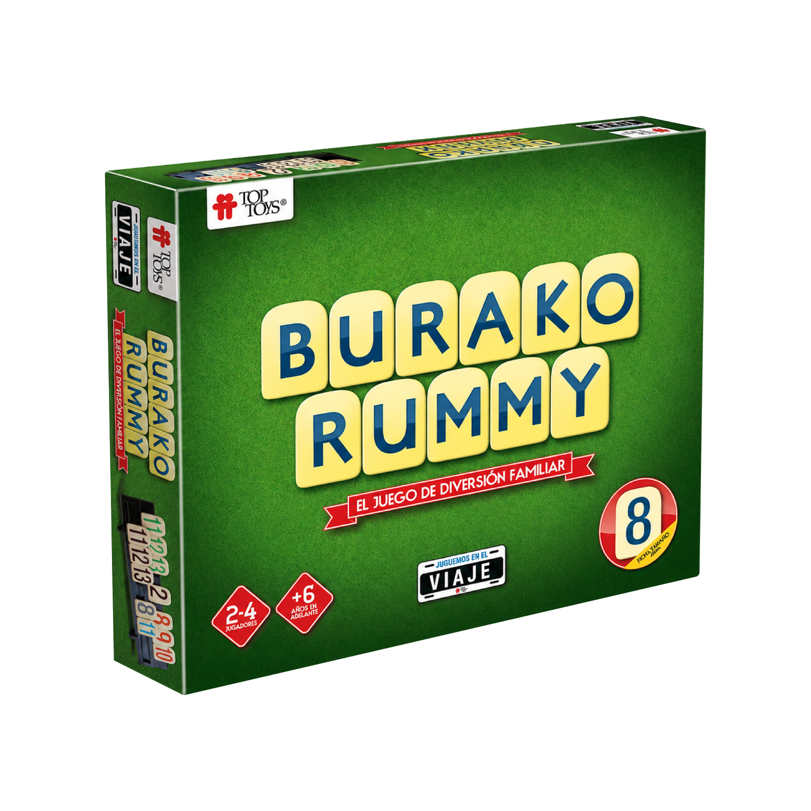 Burako Rummy: Versión Viaje