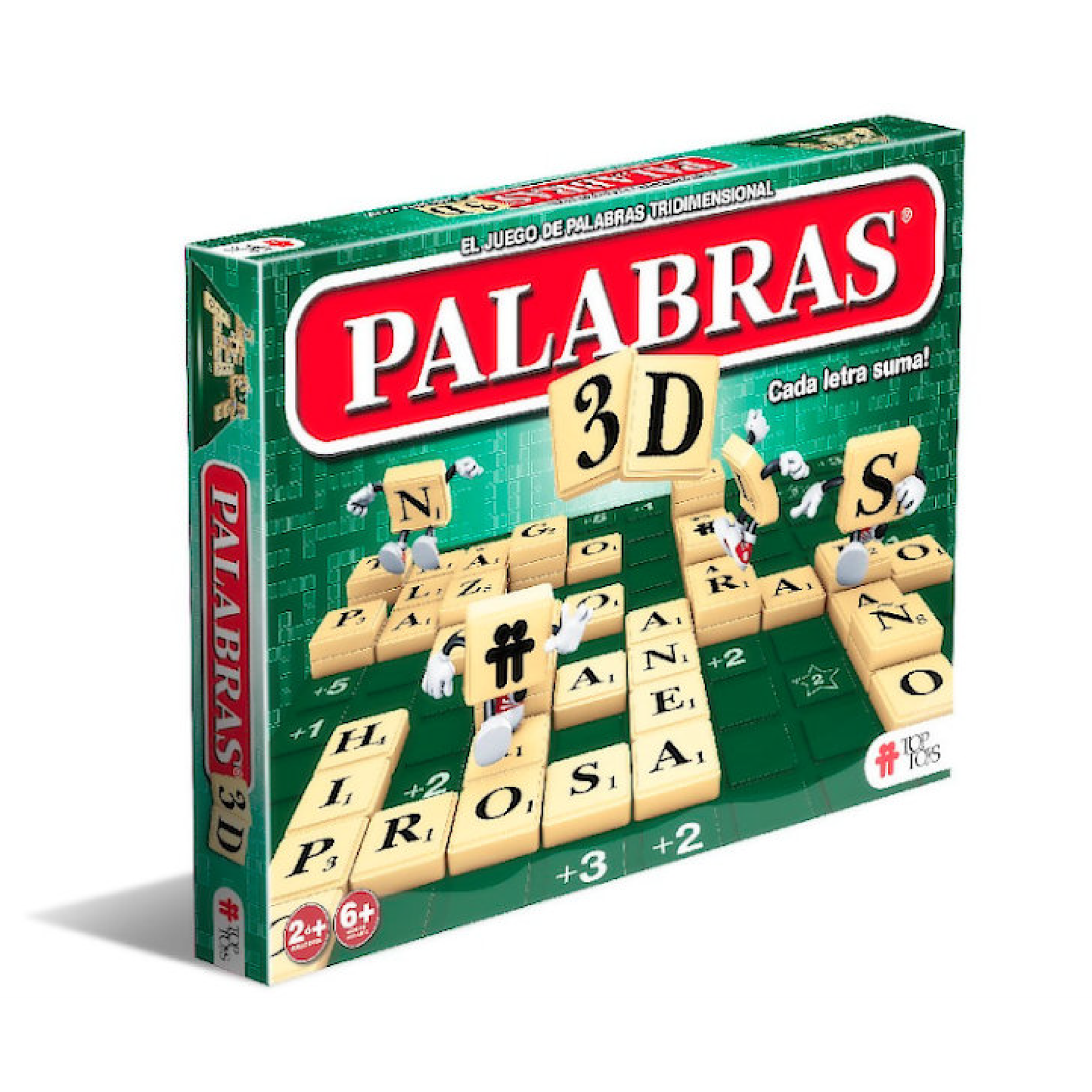 Palabras 3d – Juego De Mesa Top Toys