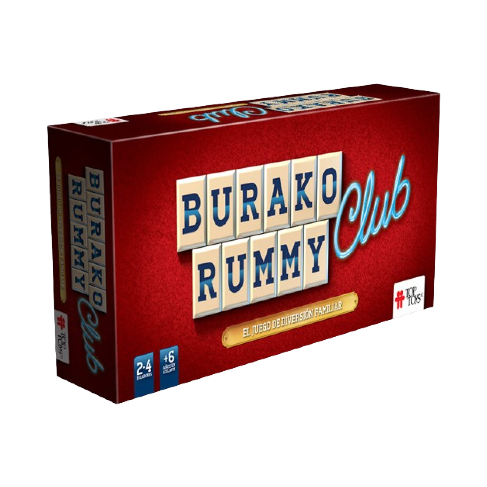 Burako Rummy Versión Club – Juego De Mesa Top Toys