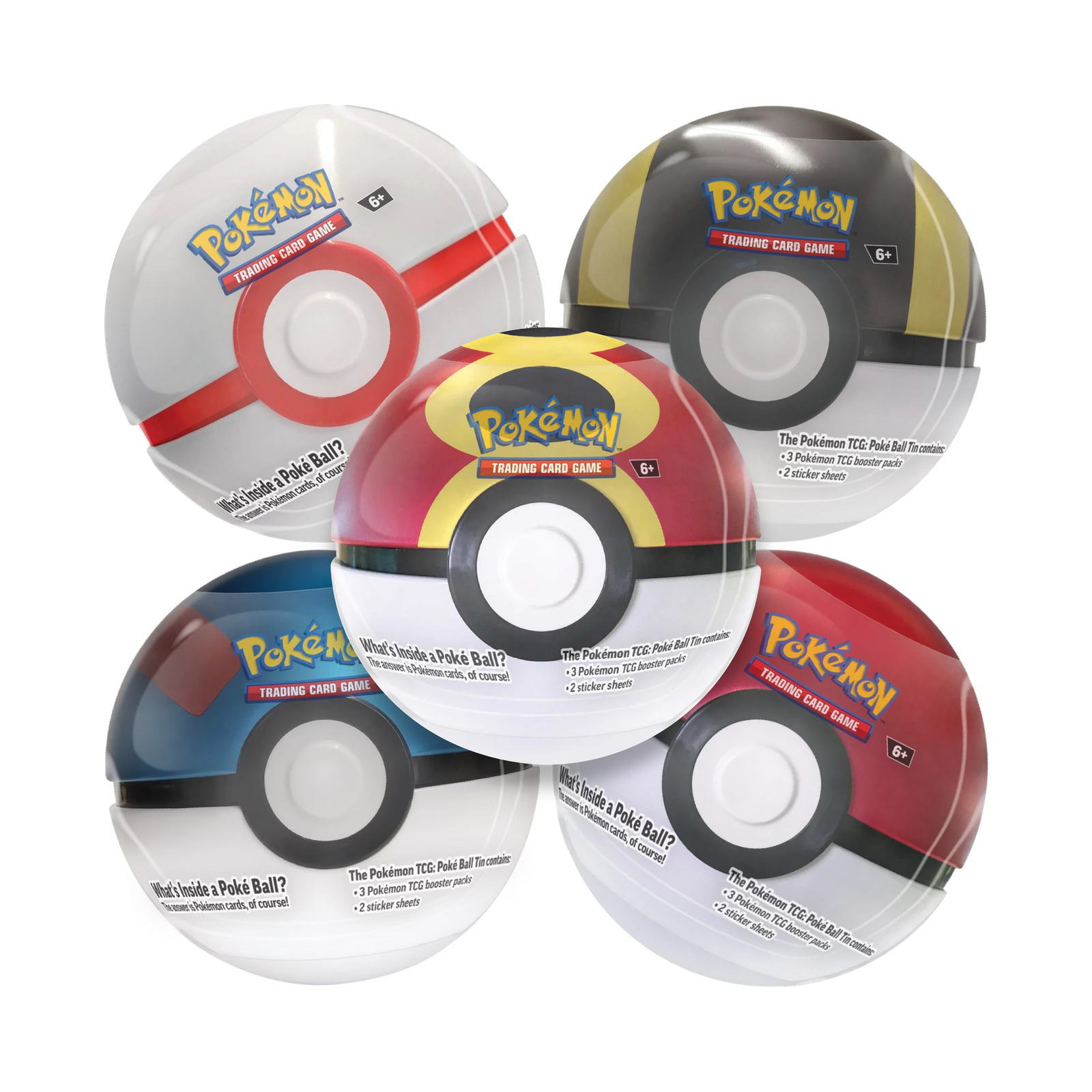 Pokémon TCG: Poke Ball 2025 – Lata (Español)