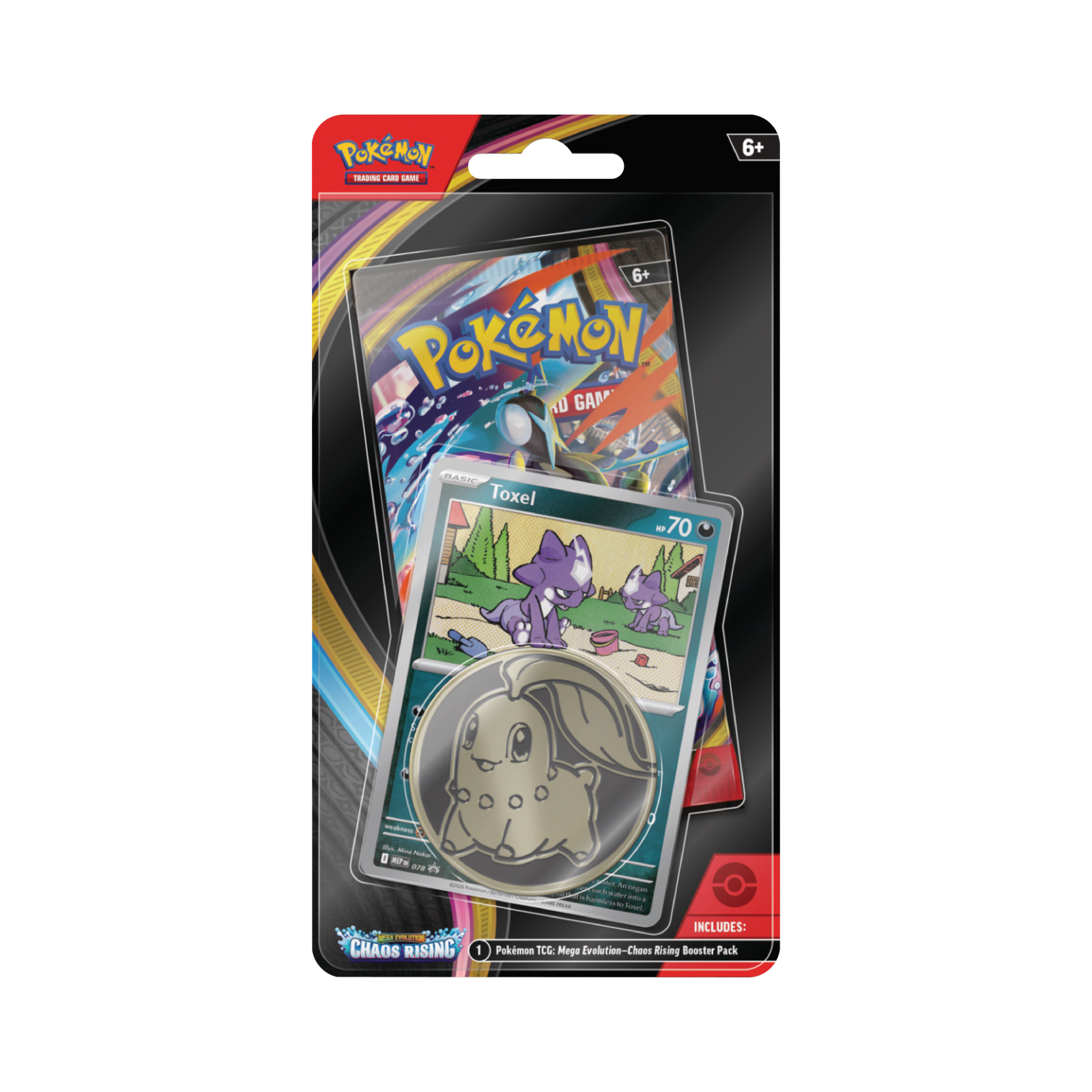 Pokémon TCG: Mega Evolution 4 “Chaos Rising” – Blíster Checklane (Inglés)