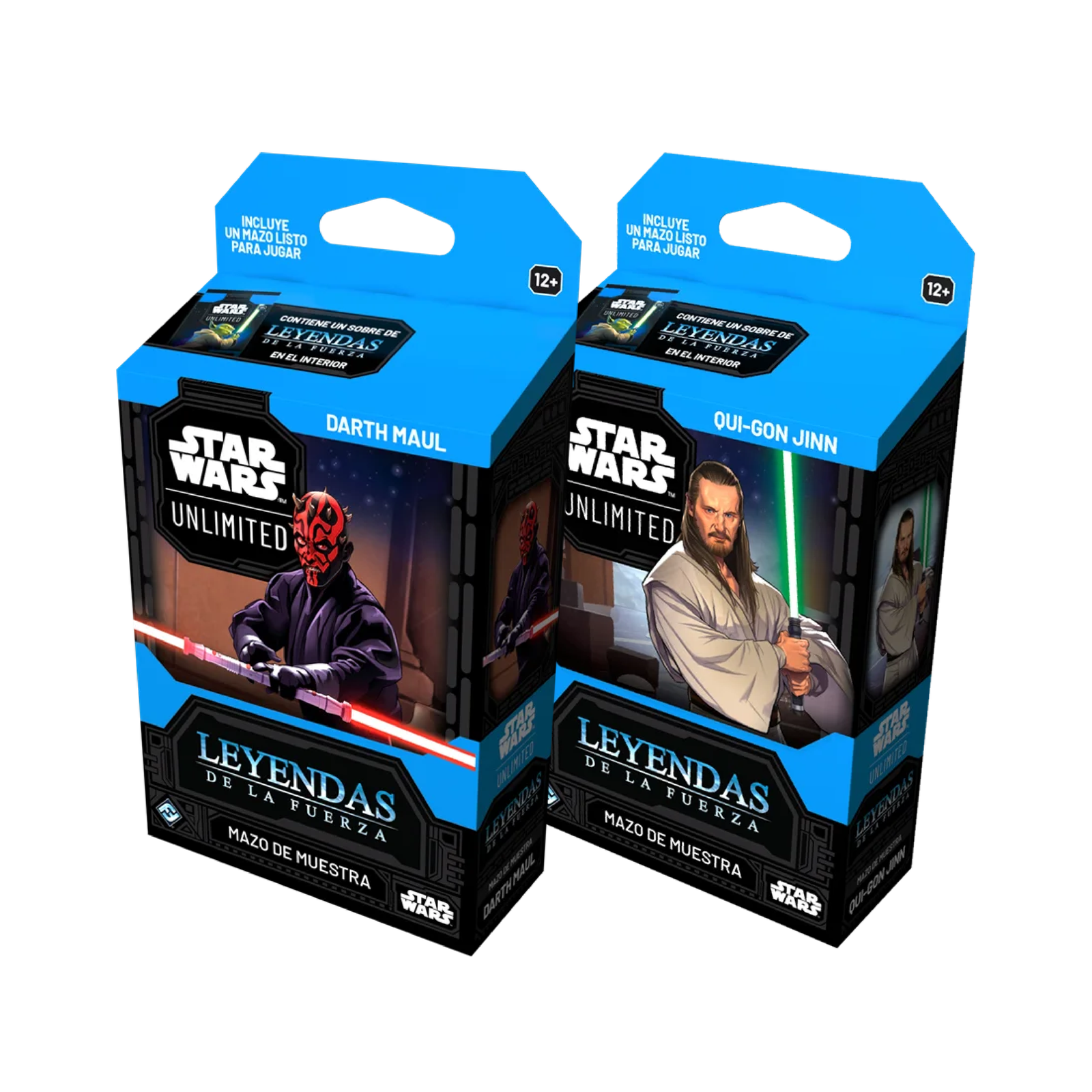 Star Wars Unlimited: Leyendas de la fuerza (Darth Maul & Qui-Gon Jinn) – Mazo