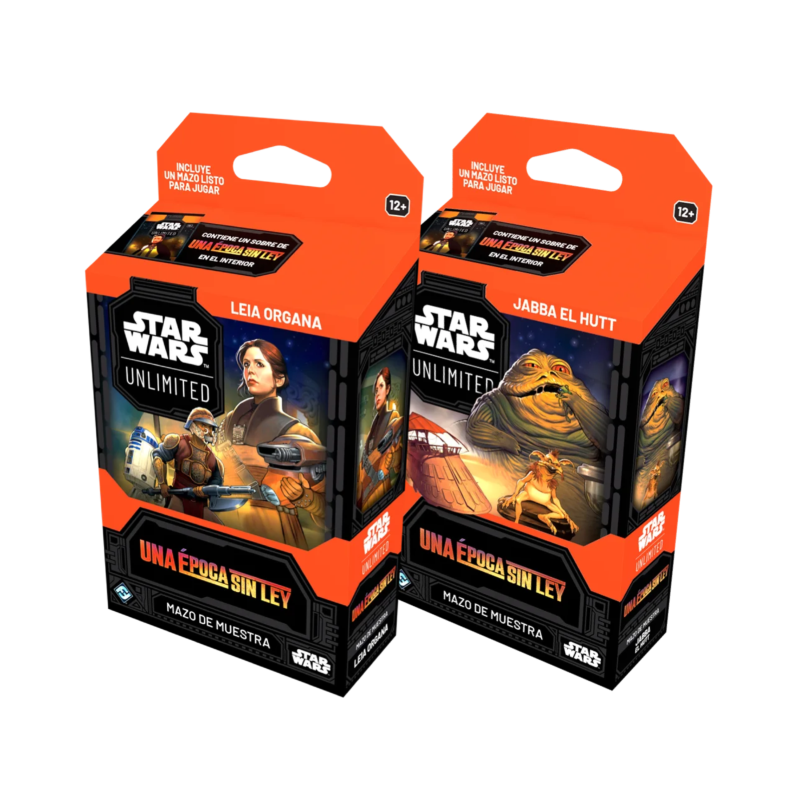 Star Wars Unlimited: Una Época sin Ley (Leia Organa & Jabba The Hutt) – Mazo