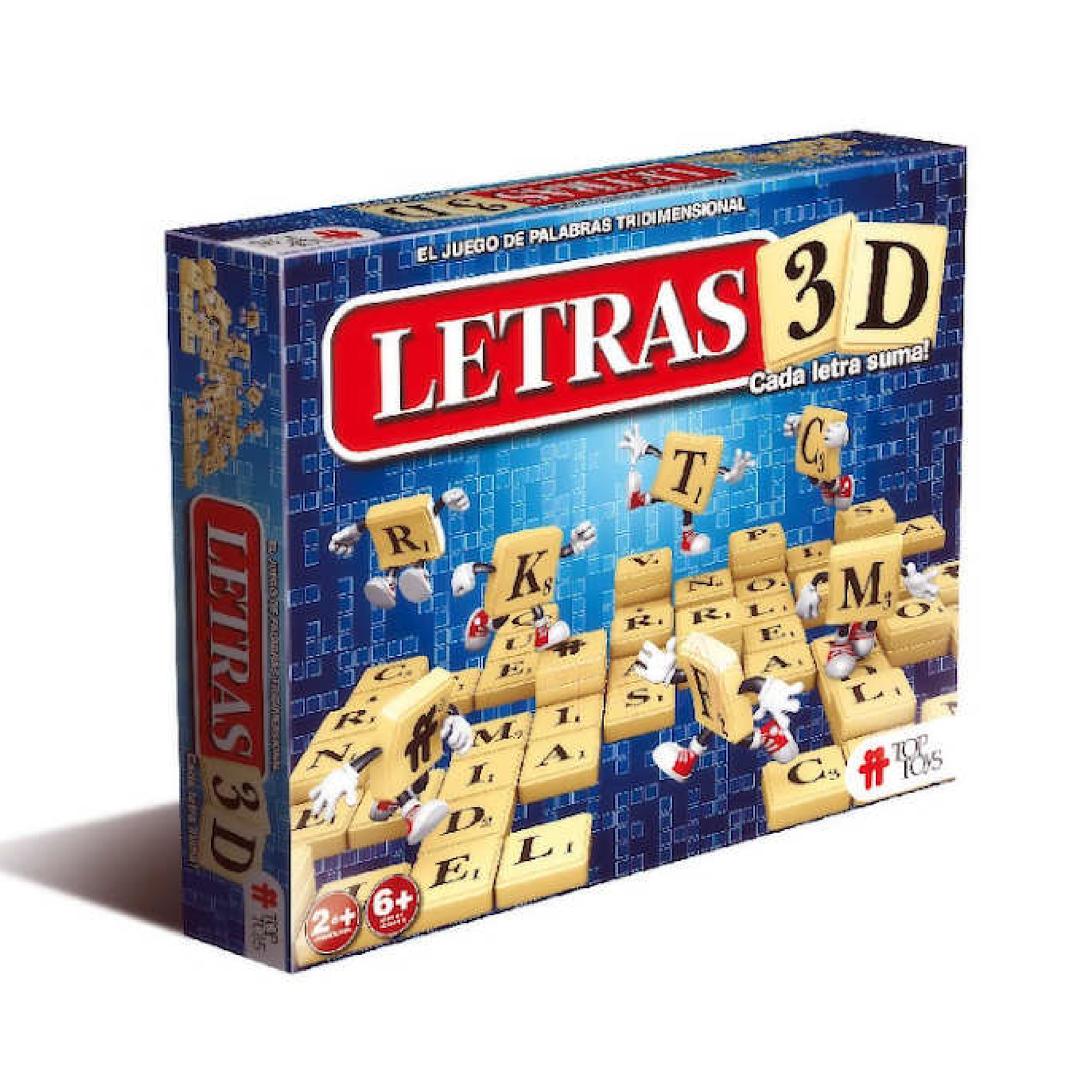 Letras 3d – Juego De Mesa Top Toys
