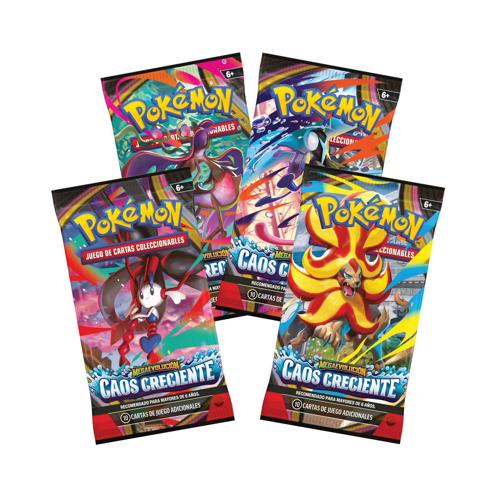 Pokémon TCG: Mega Evolución 4 “Caos creciente” – Sobre (Español)