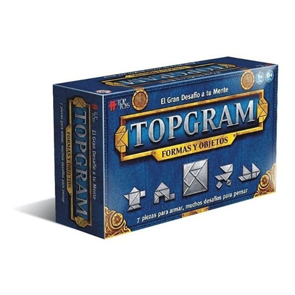 Topgram: Formas Y Objetos – Juego De Mesa Top Toys