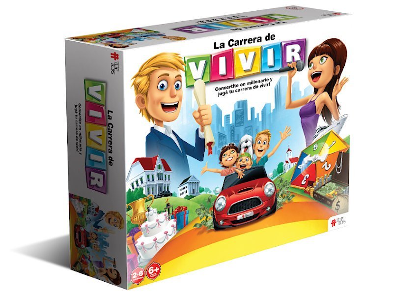 La Carrera De Vivir – Juego De Mesa Top Toys