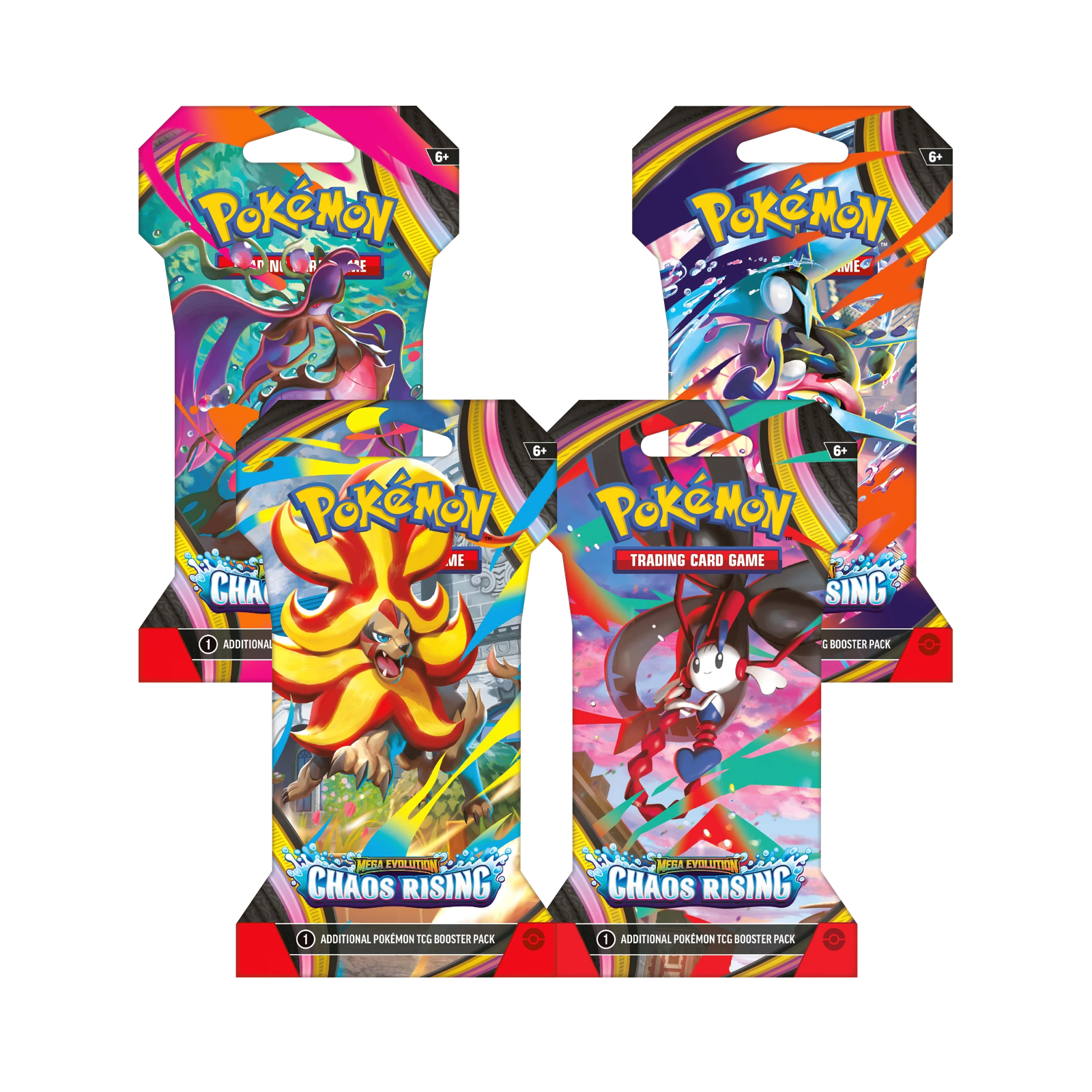 Pokémon TCG: Mega Evolution 4 “Chaos Rising” – Sobre Sleeved (Inglés)