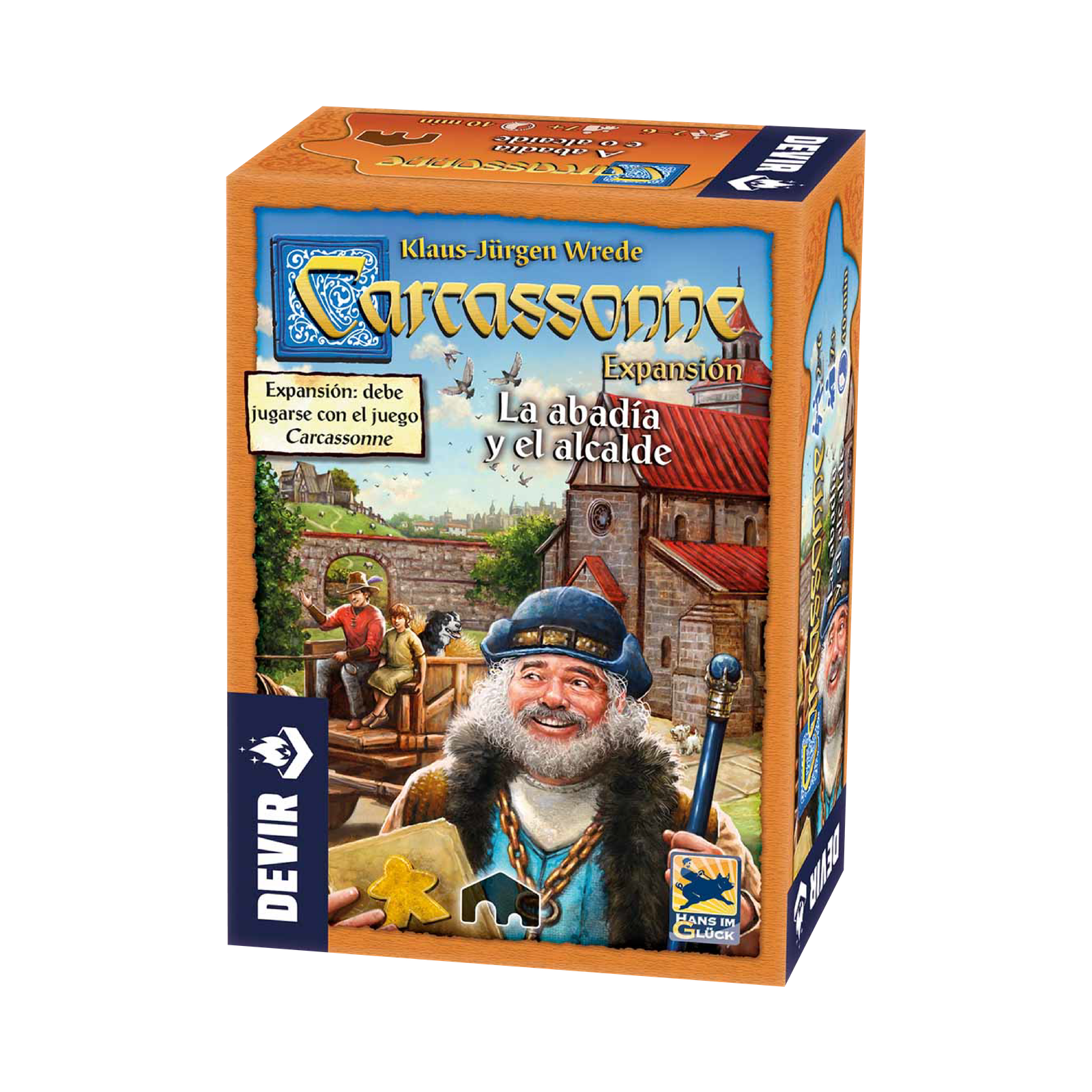 Carcassonne: La Abadía y el Alcalde