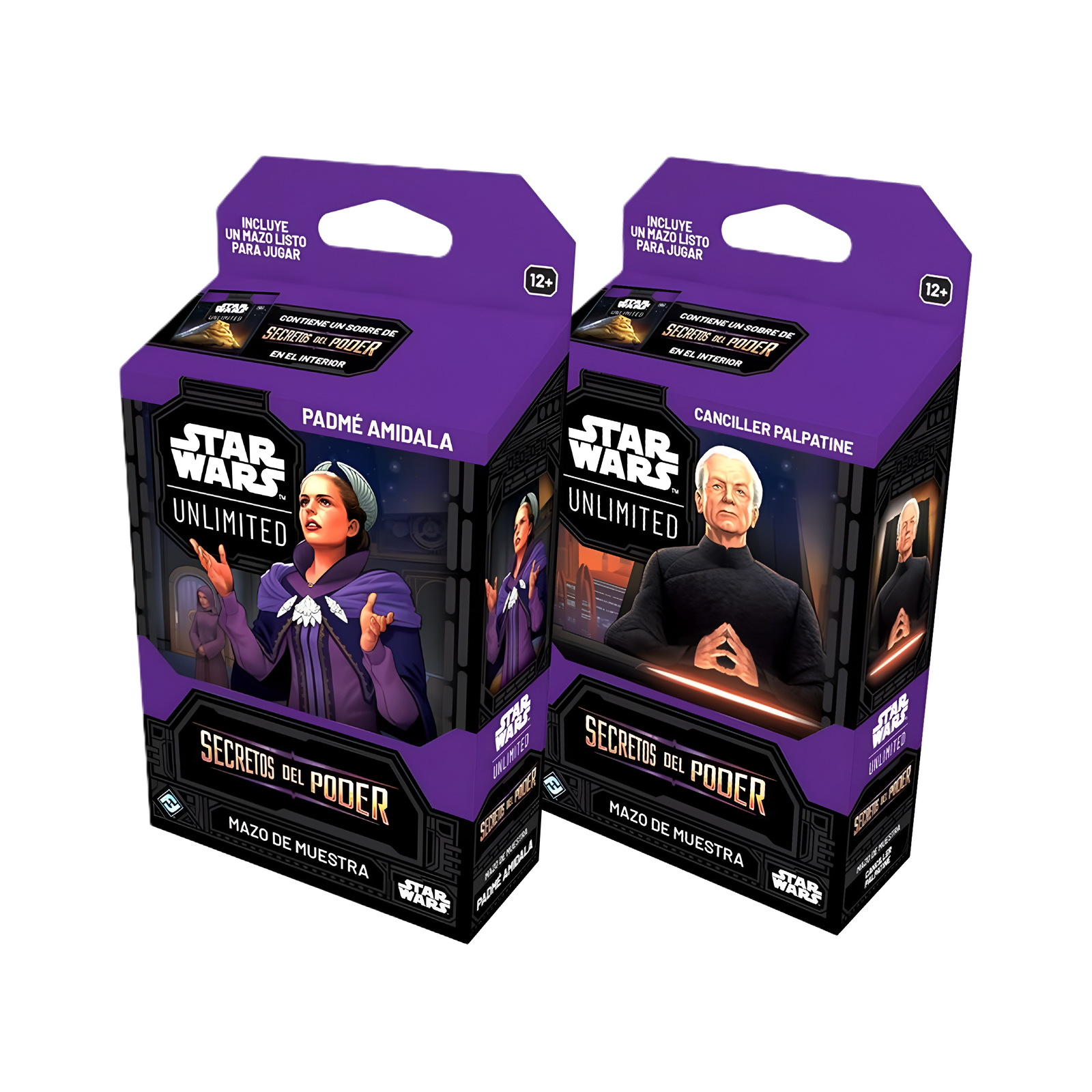 Star Wars Unlimited: Secretos del Poder (Canciller Palpatine & Padmé Amidala) – Mazo